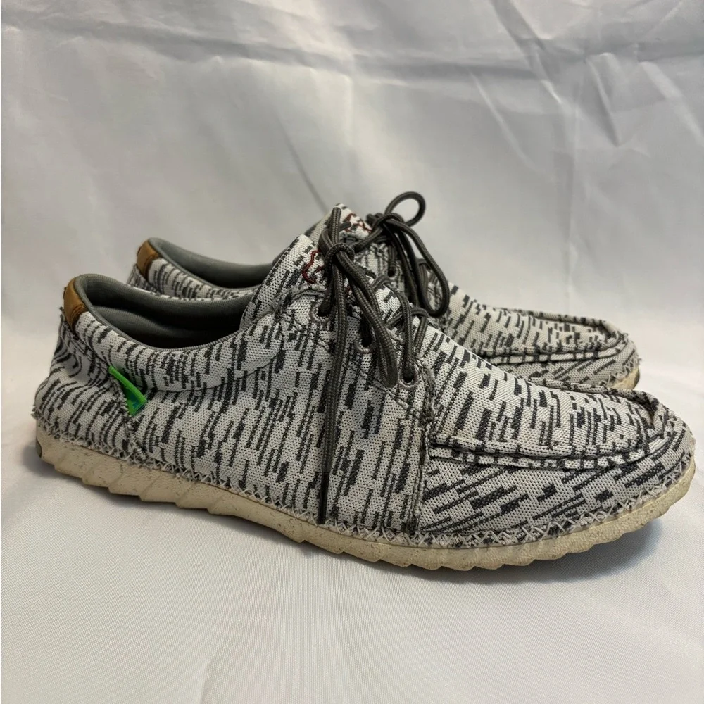 Mens Twisted X Gray White Zero-X Shoes Men’s Size 12